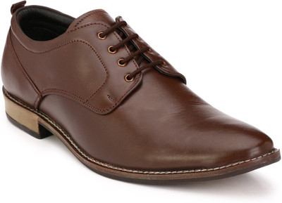 

ZebX Men Shoes Lace Up For Men(Brown