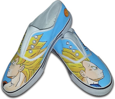 

F-Gali The Dragon Ball Z Low Top Canvas Shoes Canvas Shoes For Women(Multicolor