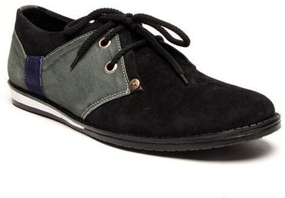 

Bacca Bucci Modish Black Corporate Casuals For Men(Black