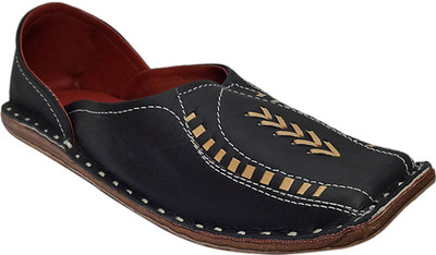 

Paduki Ethnic Mojaris For Men(Black)