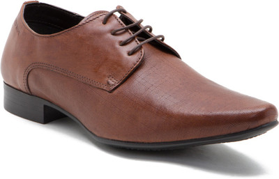 

Red Tape Genuine Leather Lace Up Shoes For Men(Tan