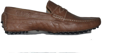 

Sa'cuir Genuine Leather Casual / Driving Loafers For Men(Brown