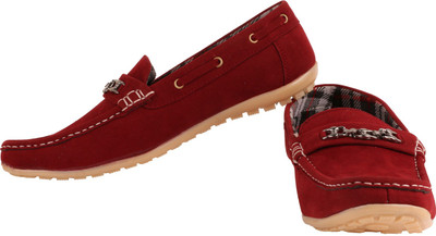 

Exotique Loafers For Men(Red