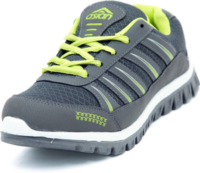 

Asian Shoes B-21 Running Shoes For Men(Grey, Green