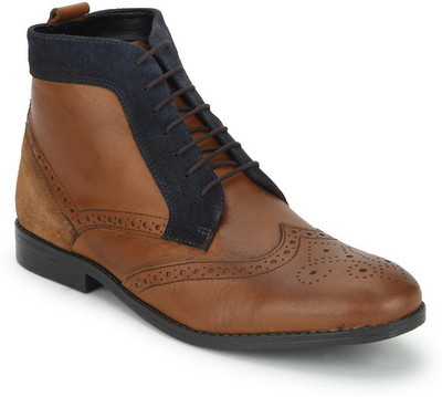 

Arden Oliver Tritone Boots For Men(Tan, Blue, Brown