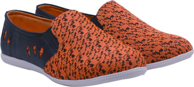 

NAV PAG Canvas Shoes For Women(Orange, Blue