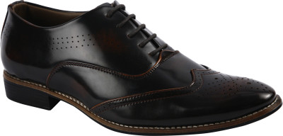 

Bacca Bucci KH-38 Lace Up Shoes For Men(Black, Natural