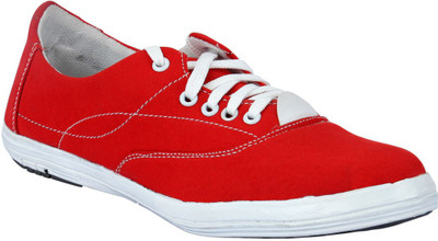 

Drivn Mens Canvas Shoes For Men(Red