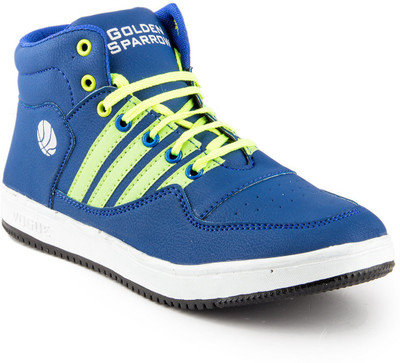Golden Sparrow Ankle Casual Shoes For Men(Blue)