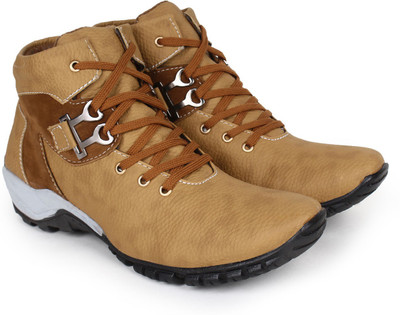 

BUWCH Casuals, Boots, Party Wear, Corporate Casuals For Men And Boys Tan Color Casuals For Men(Tan, Brown