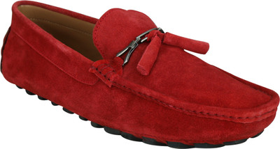 

Entice Loafers For Men(Red), Red drivers