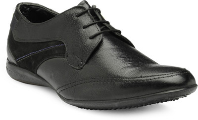

Teakwood Derby For Men(Black