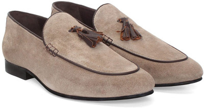 

Bare Skin Moccasins Casual Shoes For Men(Grey, Beige), Sandstone