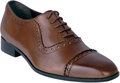 

Salt N Pepper 15-294 ALMOND Oxford For Men(Brown, Tan