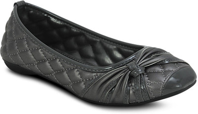 

Get Glamr Pebbo Bellies For Women(Grey