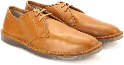 

Clarks Darning Walk Cognac Leather Sneakers For Men(Gold