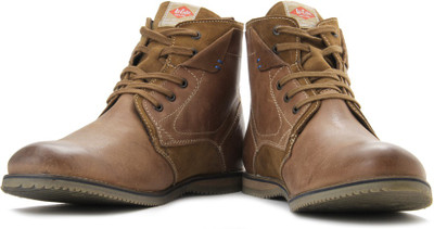 Lee Cooper Men Boots For Men(Brown, Tan