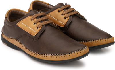 

Fentacia Flexible Casuals For Men(Brown, Tan