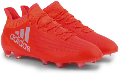 

ADIDAS X 16.1 FG Football Shoes For Men(Red, Silver, Solred/silvmt/hirere