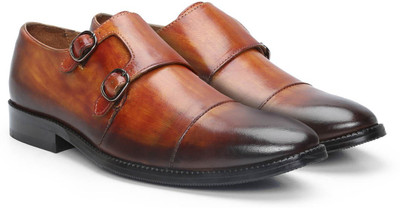 

Brune Monk Strap For Men(Tan