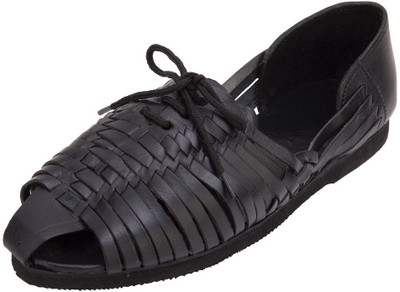 

Footrendz Men Black Sandals