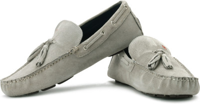 

Style Centrum Loafers For Men(Grey, Cream