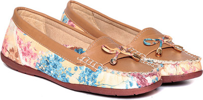 

Adorn Latest Fashion Loafers For Women(Beige