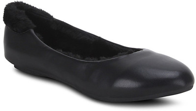 

Get Glamr Artificial Fur Bellies For Women(Black