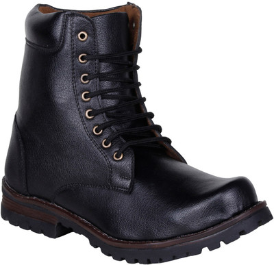Knot n Lace WrongTurn High Tops For Men(Black