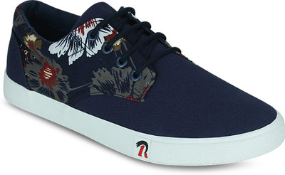 

Get Glamr Graffiti Lace Ups Sneakers For Men(Blue