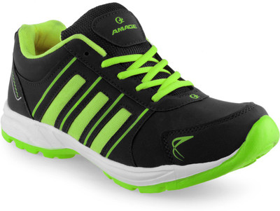 

Lancer Running Shoes For Men(Grey, Green)