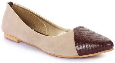 

Gnist Half colo Women Bellies For Women(Beige, Brown