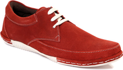 

George Adam Casual Shoes For Men(Red)