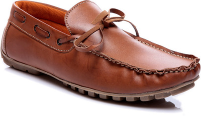 

Juan David 0056-Tan Boat Shoes For Men(Tan