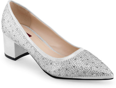 

Shuz Touch Party Wear For Women(Silver)