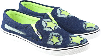 

Go India Store Canvas Shoes For Men(Blue