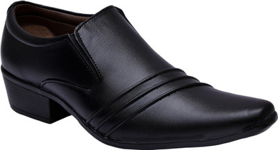 

Sir Corbett Qban heel Slip On For Men(Black)