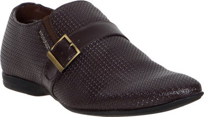 

Provogue Monk Strap For Men(Brown)