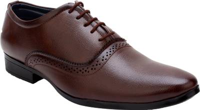 Smoky Wing Tip Party Formal Shoe Lace Up