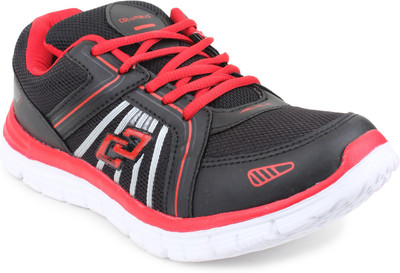 

Columbus Walking Shoes For Men(Multicolor, White::black::red