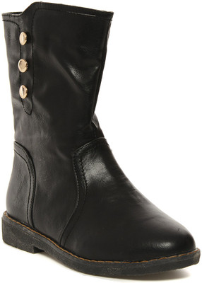 

Flat n Heels Boots For Women(Black)