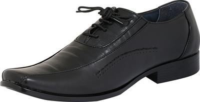 

Dokmen Black Formal shoes for Men Lace Up For Men(Black