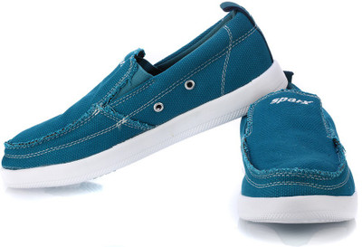 

Sparx Trendy Sea Green Canvas Shoes For Men(Blue)