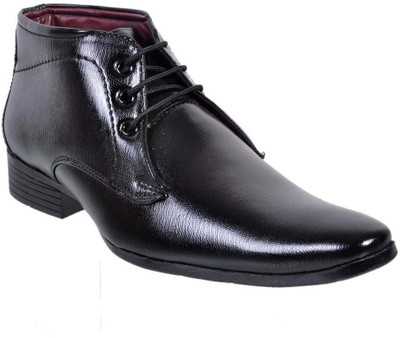 

Fescon Energetic Lace Up Shoes For Men(Black)