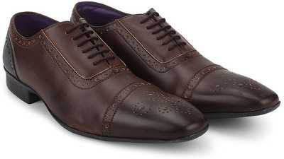 

Knotty Derby TC Brogue Lace Up For Men(Brown, Blue