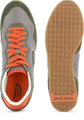 Diesel Black Jake Kursal Men Sneakers