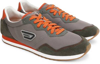 Diesel Black Jake Kursal Men Sneakers