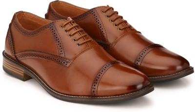 

Fentacia Oxford Lace Up For Men(Tan