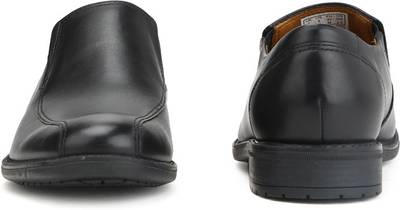 Clarks Truxton Step Black Leather Slip on