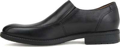 Clarks Truxton Step Black Leather Slip on